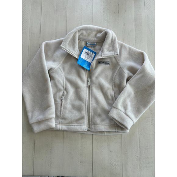 Columbia Berrey Ranch Cream Fleece Size 4/5 NWT - Picture 1 of 3